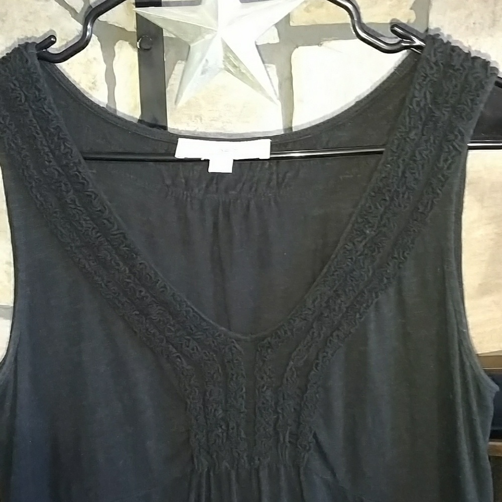 Loft Black tshirt dress size medium - Picture 2 of 3